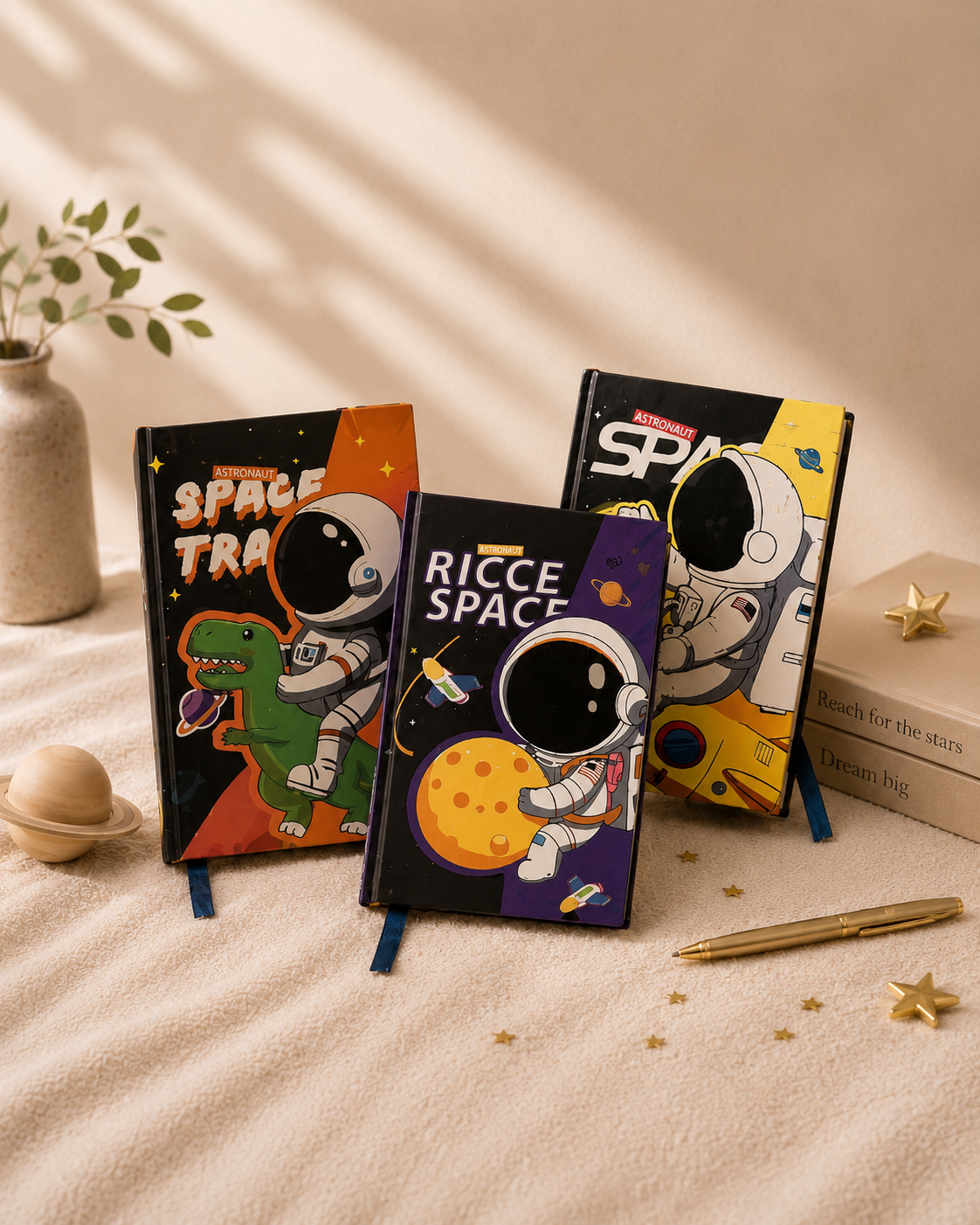 Astronaut Space Adventure Diary Notebook for Kids | Hardcover Journal