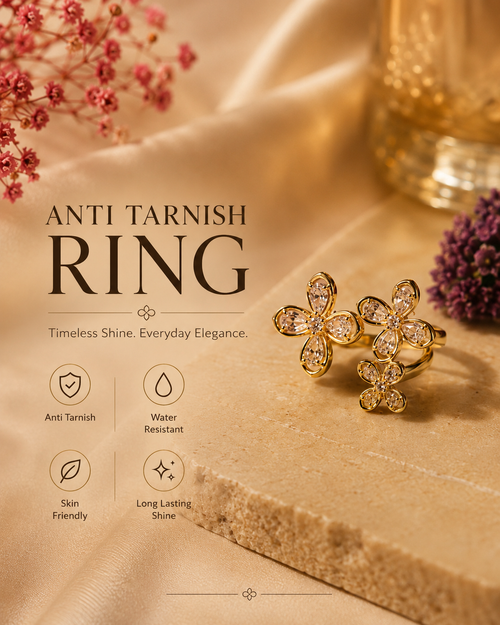 Golden Bloom Ring