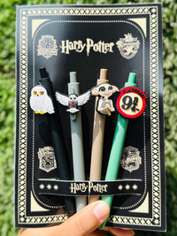 Harry Potter Themed 4 Ball Pen Set | Hogwarts Magical Stationery Pens | Potterhead Gift