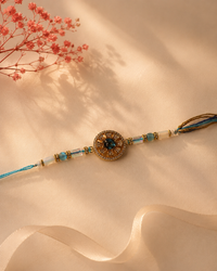 Premium AD Spinner Rakhi for Brother | Designer Rotating Rakhi with Gift Box | 3 Elegant Variants