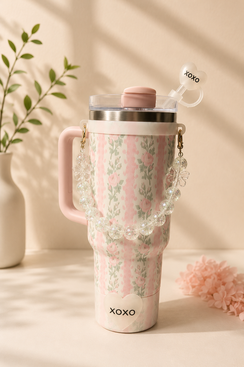 1200ML Bloom Charm Floral Tumbler