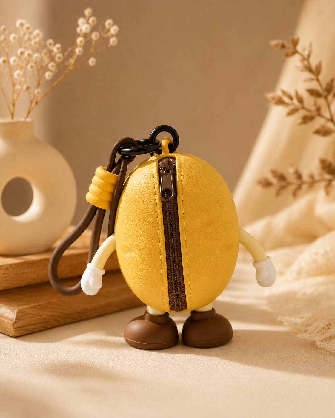 Cute Potato Coin Pouch Keychain | Kawaii Bag Charm & Mini Pouch