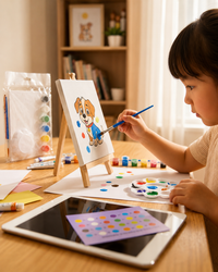 Summer Vacation Activity Hamper for Kids | Screen-Free Creative Learning & DIY Fun Gift Box
