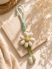 Cute Daisy Flower Phone Charm | Aesthetic Mobile Charm