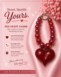 Sweetheart Pearl Charm