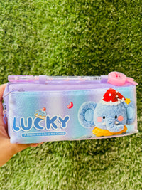 Kids Return Gift Hamper for Birthday & Party | Premium Pouch with DOMS Crayons, Sketch Pens, Water Colours & Pen Pencil Set | School Stationery Gift | Jugnu Store