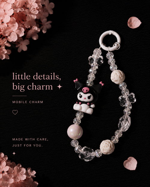 Kuromi Dream Phone Charm