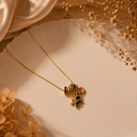 Anti Tarnish Unicorn Charm Necklace | Cute Gold Unicorn Pendant Necklace for Women
