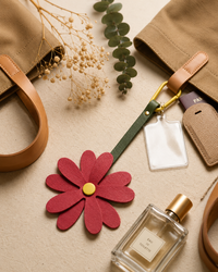 Bloom Travel Flower Bag Charm & Name Tag