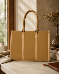 Premium Office Tote Bag for Women with Detachable Sling Strap