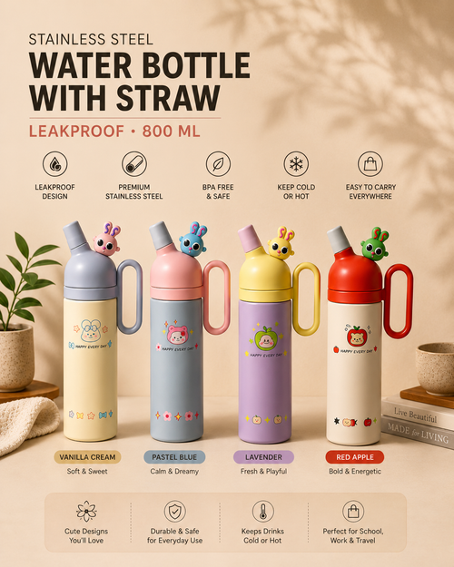 Bunny Adventure Water Bottle – 800ML