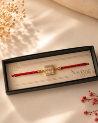Premium AD Rakhi for Brother | American Diamond Designer Rakhi | Luxury Rakhi Gift | 3 Exclusive Variants