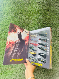 Batman Metal Toy Cars Set | Batmobile Die-Cast Metal Cars | Recoil Pull-Back Cars | Kids 3+