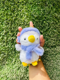 Cute Penguin Plush Keychain for Kids & Girls | Soft Penguin Bag Charm & Backpack Accessory | Adorable Penguin Keyring