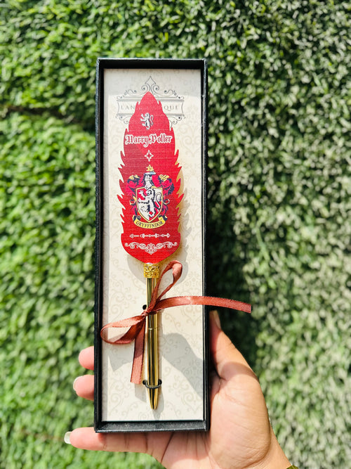 Harry Potter Premium House Crest Pen | Hogwarts Collectible Gift Pen | Ravenclaw & Gryffindor