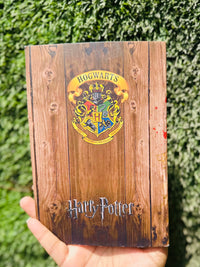 Premium Harry Potter Stationery Combo | 4 Hogwarts House Ball Pens, A5 Notebook & Harry Potter Keychain | Gift Set for Harry Potter Fans