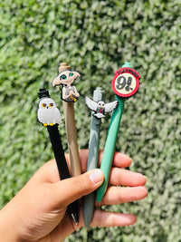 Harry Potter Themed 4 Ball Pen Set | Hogwarts Magical Stationery Pens | Potterhead Gift