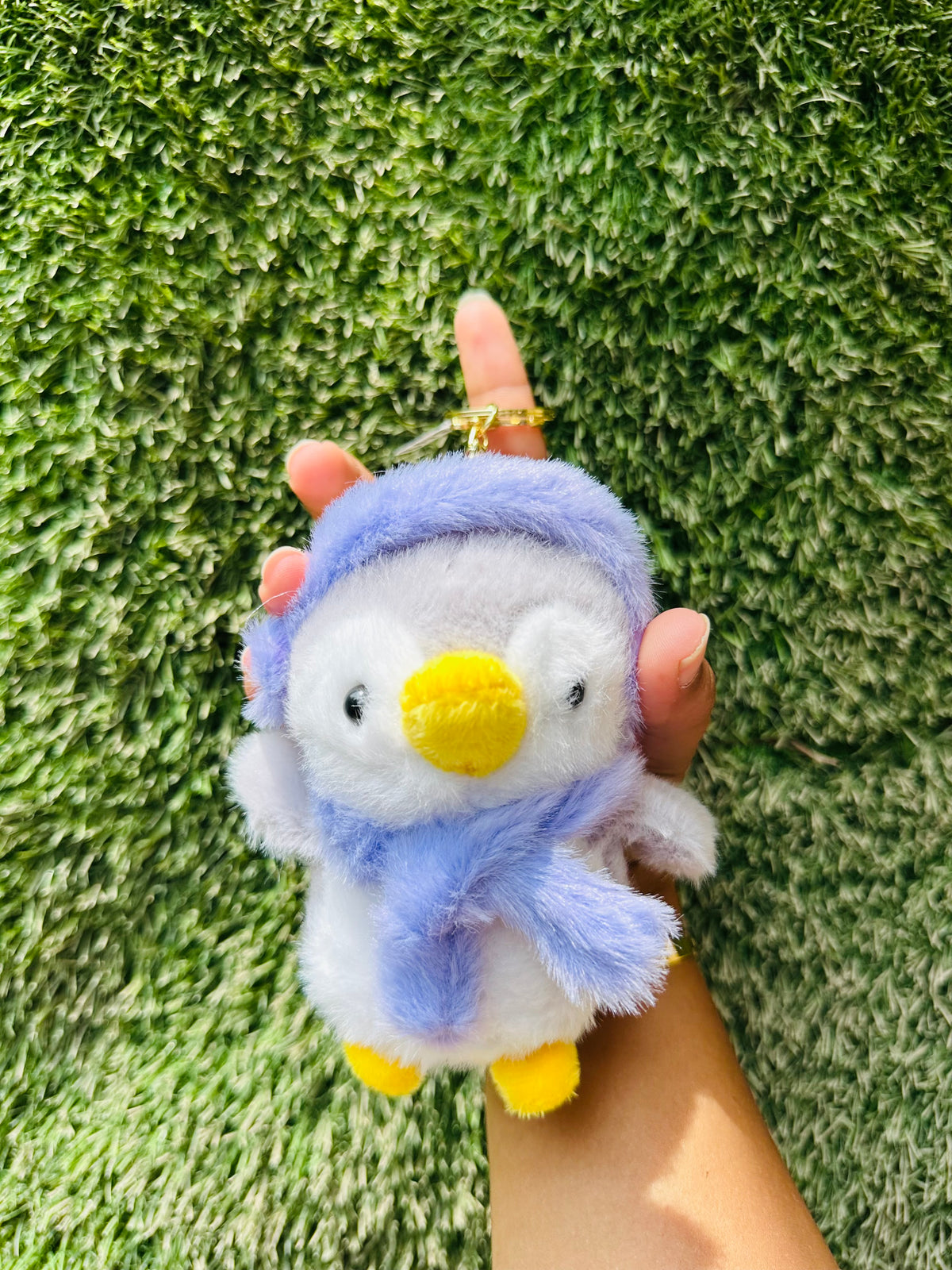 Cute Penguin Plush Keychain for Kids & Girls | Soft Penguin Bag Charm & Backpack Accessory | Adorable Penguin Keyring