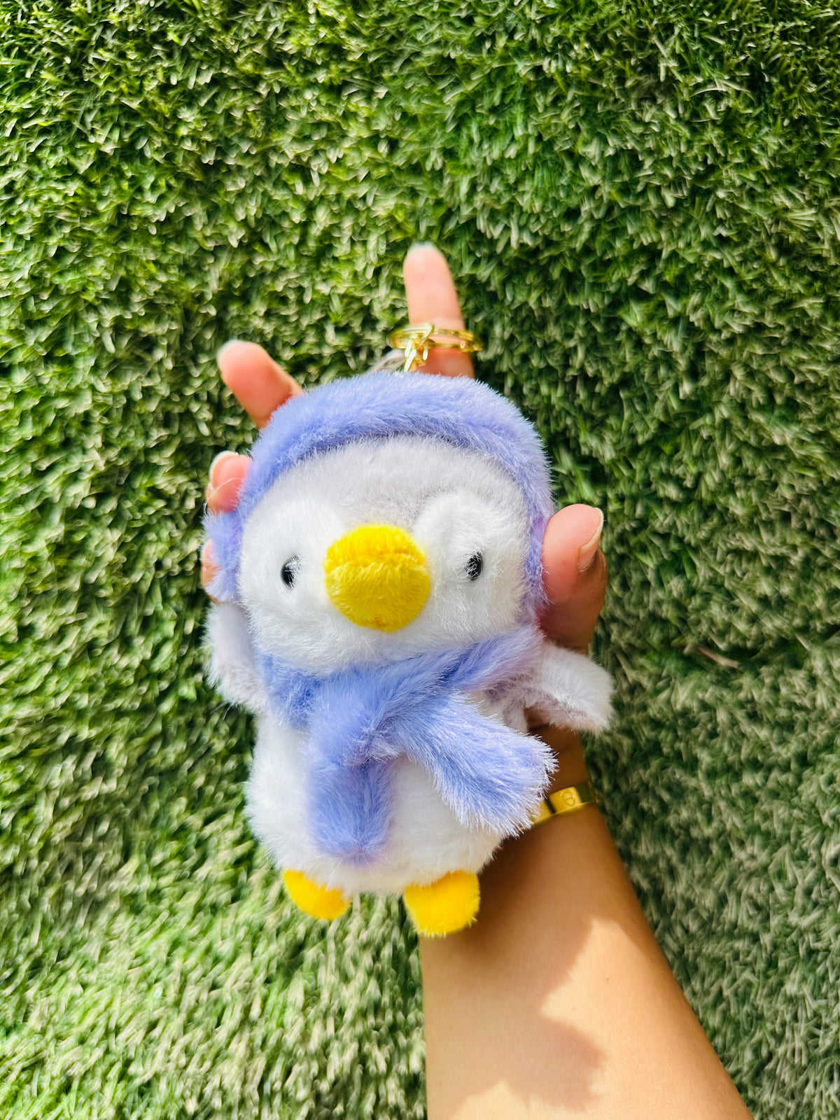 Cute Penguin Plush Keychain for Kids & Girls | Soft Penguin Bag Charm & Backpack Accessory | Adorable Penguin Keyring