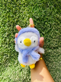 Cute Penguin Plush Keychain for Kids & Girls | Soft Penguin Bag Charm & Backpack Accessory | Adorable Penguin Keyring