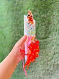 Navratri Kanjak Hair Accessories Hamper Pack of 10, Multicolour Hair Clips and Accessories Set with 2-Colour Dry Clay & 2 Eclairs, Kanya Pujan Gift for Girls