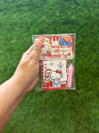 Navratri Kanjak Hamper for Kids, Pack of 10 Gift Sets with DOMS Stationery Kit, KitKat Chocolate, Mini Pocket Diary, Mini Pen and Zip Lock Bag, Kanya Pujan Return Gifts