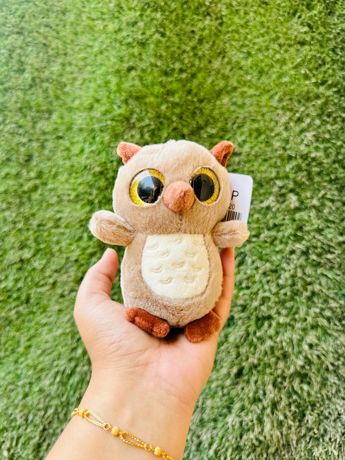 Cute Owl Plush Keychain | Soft Fluffy Owl Bag Charm & Keyring | Adorable Mini Owl Keychain