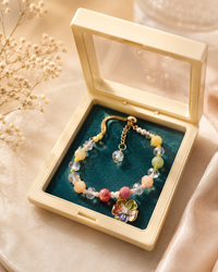 Designer Rakhi Bracelet for Sister & Bhabhi | Adjustable Charm Bracelet Gift for Raksha Bandhan | Premium Gift Box