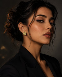 Anti Tarnish Gold Star Stud Earrings | Waterproof Stainless Steel