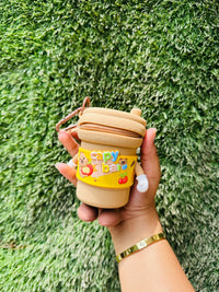 Cute Cappy Bear Coin Pouch with Rotating Arms & Feet | Mini Zipper Coin Purse for Kids, Girls & Gifting – 2 Colours