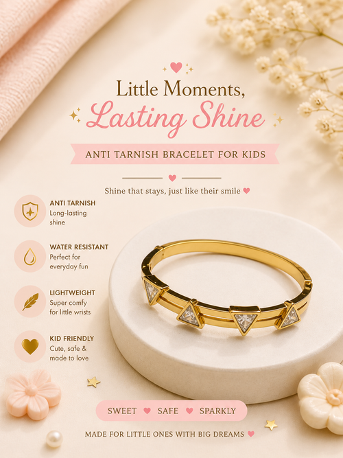 Little Moments Anti-Tarnish Crystal Bracelet