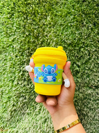 Cute Stitch Character Coin Pouch with Rotating Arms & Feet | Mini Zipper Coin Purse & Small Pouch for Kids, Girls & Gifting