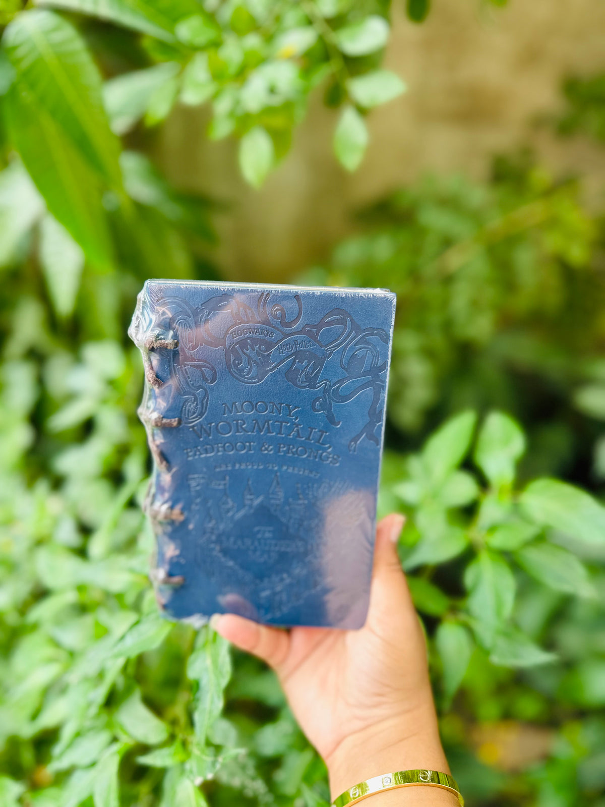 Harry Potter Marauder’s Map Leather Diary – Hogwarts Themed Vintage Journal