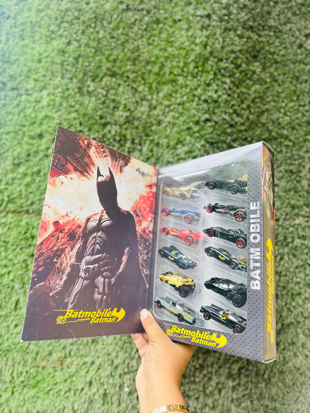 Batman Metal Toy Cars Set | Batmobile Die-Cast Metal Cars | Recoil Pull-Back Cars | Kids 3+