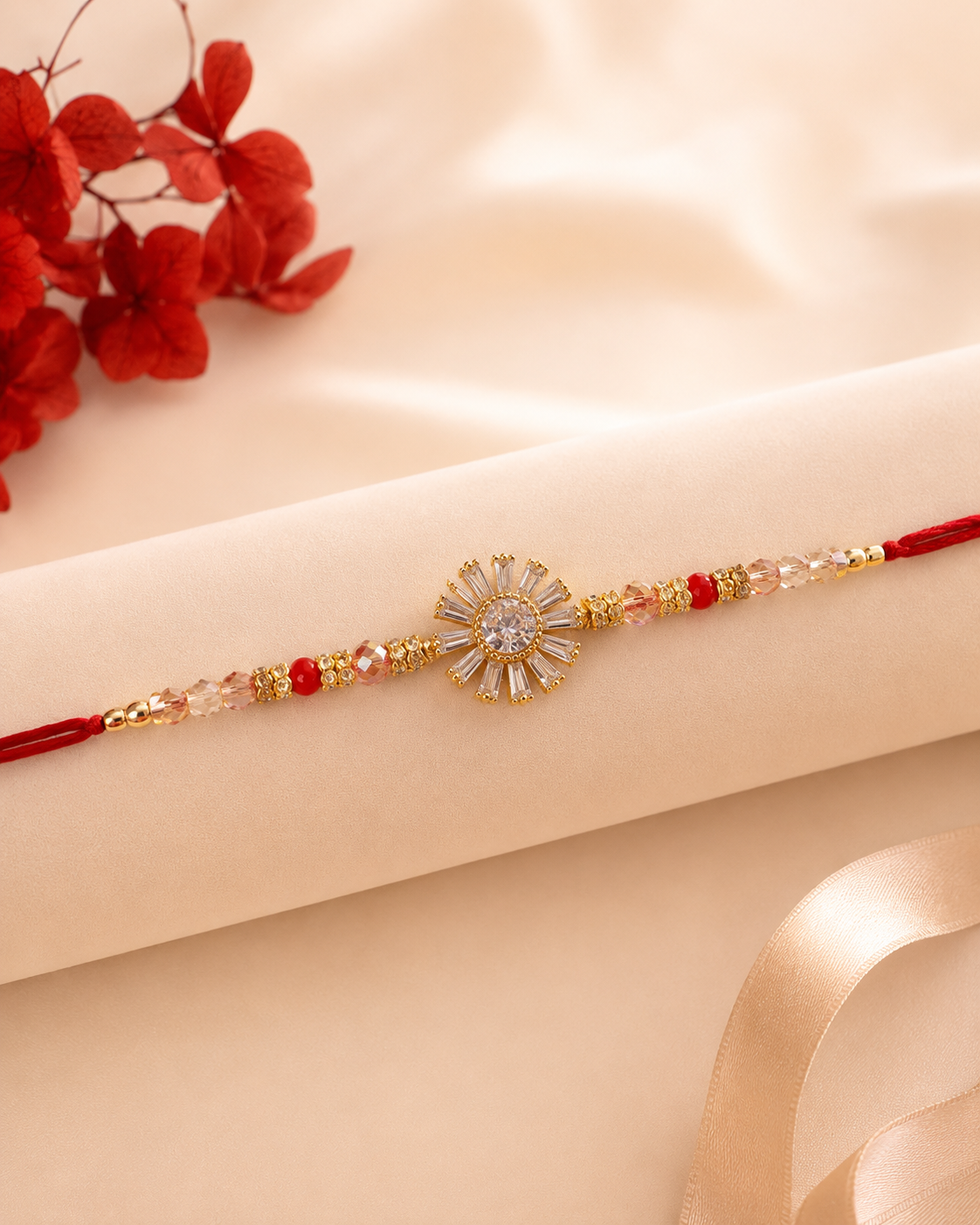 Premium AD Rakhi Collection | Designer American Diamond Rakhi for Brother | Luxury Raksha Bandhan Rakhi | 4 Elegant Variants