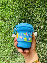 Cute Stitch Character Coin Pouch with Rotating Arms & Feet | Mini Zipper Coin Purse & Small Pouch for Kids, Girls & Gifting