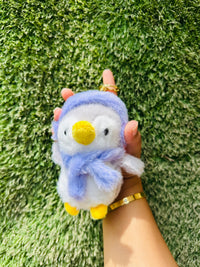 Cute Penguin Plush Keychain for Kids & Girls | Soft Penguin Bag Charm & Backpack Accessory | Adorable Penguin Keyring
