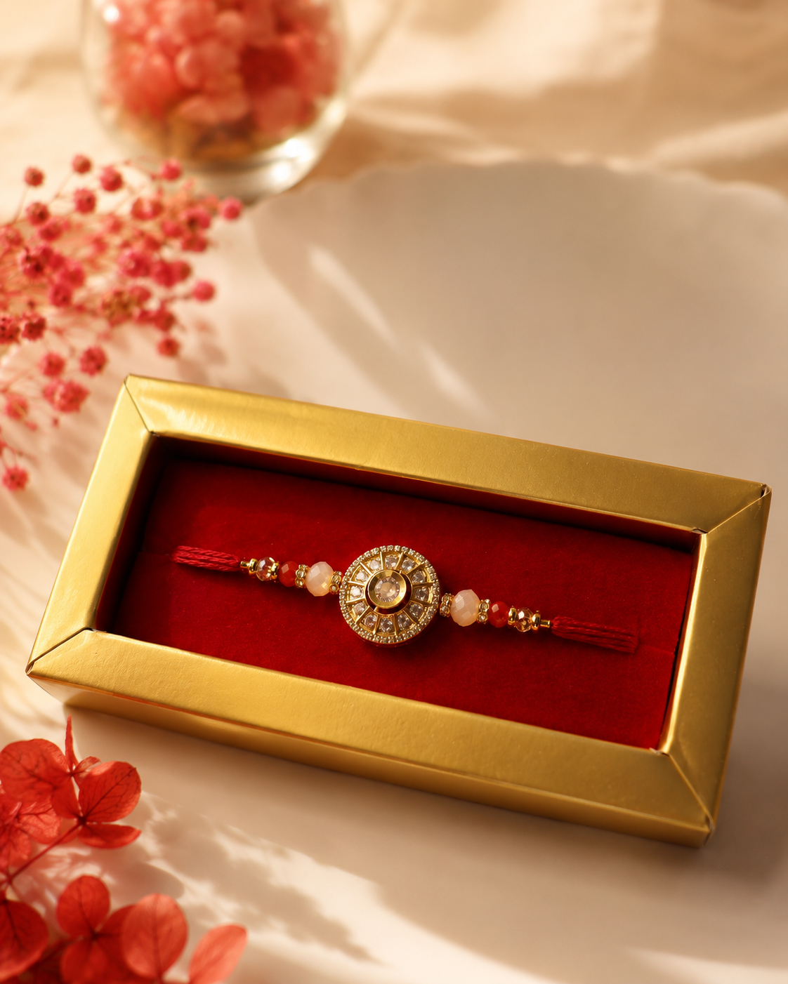 Premium AD Rakhi Collection | Designer American Diamond Rakhi for Brother | Luxury Raksha Bandhan Rakhi | 2 Elegant Variants