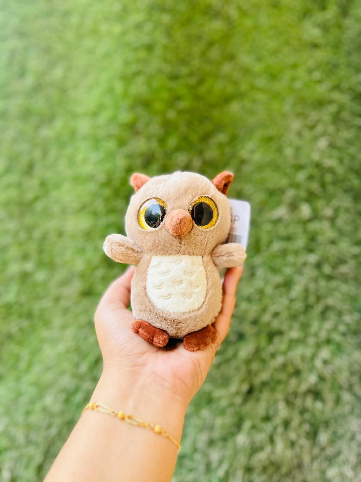 Cute Owl Plush Keychain | Soft Fluffy Owl Bag Charm & Keyring | Adorable Mini Owl Keychain