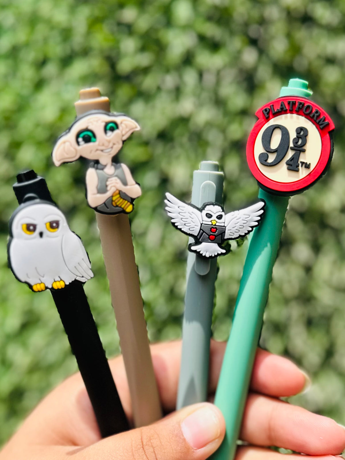 Harry Potter Themed 4 Ball Pen Set | Hogwarts Magical Stationery Pens | Potterhead Gift
