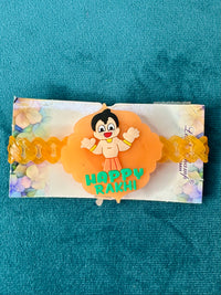 Press-to-Light Cartoon LED Rakhi for Kids | Light-Up Character Rakhi Collection | Glow Raksha Bandhan Bracelet (9 Variants)