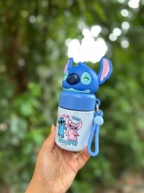 200ml Stainless Steel Leakproof Food Jar with Stitch Character Lid