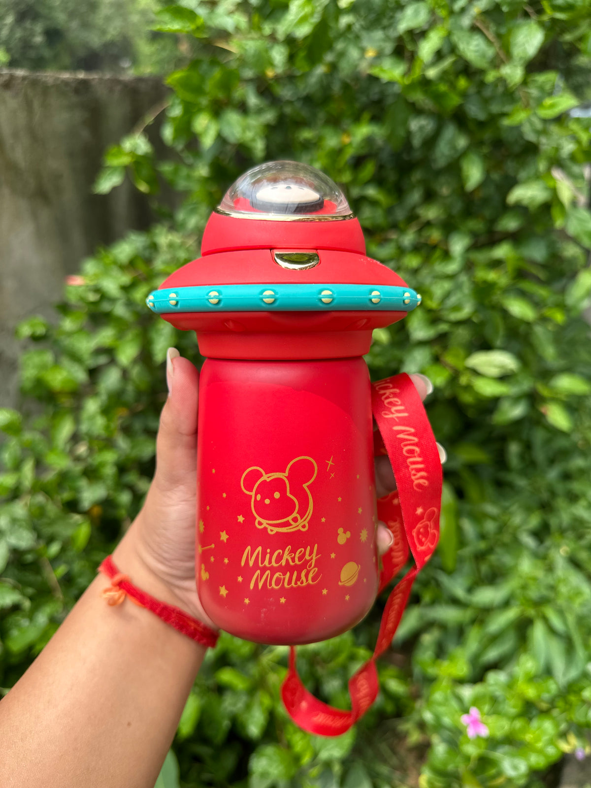 300ml Disney Space Theme Stainless Steel Leakproof Water Bottle