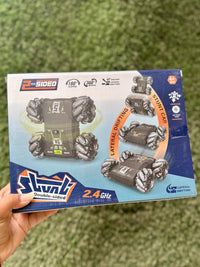 2.4GHz RC Stunt Car with Mecanum Wheels | Double-Sided 360° Drift Remote Control Car for Kids | 4+ Years