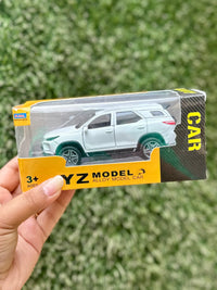 Die-Cast Alloy SUV Toy Car with Opening Doors | 1:32 Scale Metal Model Car | 3 Color Variants | 3+ Years