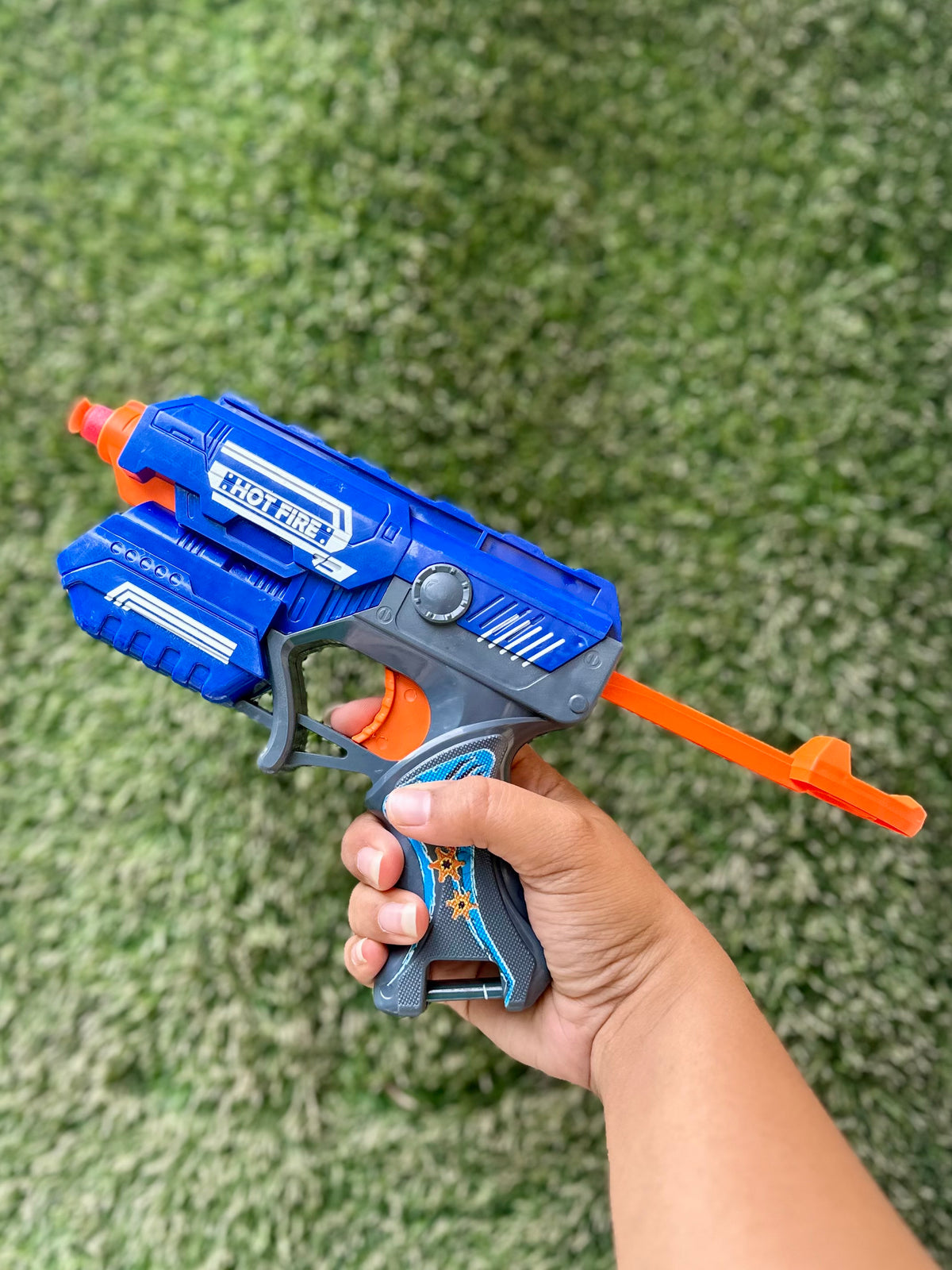 Foam Dart Blaster Toy Gun with 10 Soft Foam Bullets | Manual Shooting Gun for Kids | Safe Indoor & Outdoor Play | 3+ Years