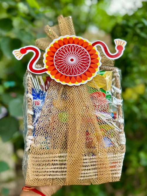 Raksha Bandhan Treats Hamper | Premium Snack & Chocolate Gift Hamper with Kinder Joy | Ready-to-Gift Festive Hamper
