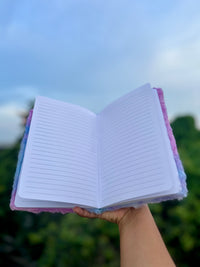 Cute Plush Cat Faux Fur Diary with Ruled Pages | Kawaii Notebook