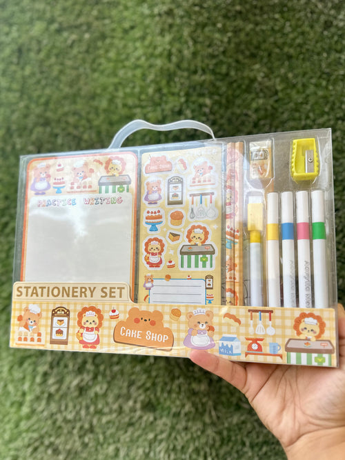 Kids Creative Stationery Return Gift Hamper | Writing, Colouring & Marker Set