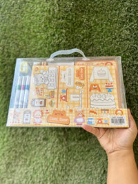 Kids Creative Stationery Return Gift Hamper | Writing, Colouring & Marker Set